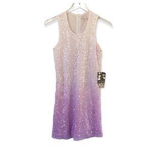 YOUNG FABULOUS & BROKE dip-dye tank dress